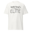 T-Shirt Classic - Writing Elite black White ein Produkt von SCHIETKRAM