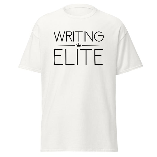 T-Shirt Classic - Writing Elite black White ein Produkt von SCHIETKRAM