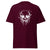 T-Shirt Classic - Melting Skull white Maroon ein Produkt von SCHIETKRAM