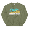 Sweatshirt - Bücher sind kein Schietkram white Military Green ein Produkt von SCHIETKRAM