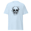 T-Shirt Classic - Melting Skull black Light Blue ein Produkt von SCHIETKRAM