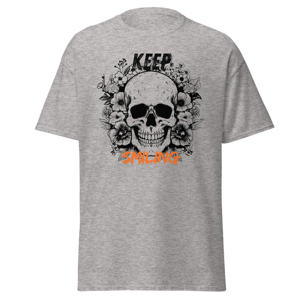 T-Shirt Classic - Keep Smiling Sport Grey ein Produkt von SCHIETKRAM