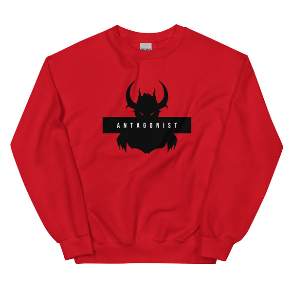 Sweatshirt - Antagonist black Red ein Produkt von SCHIETKRAM