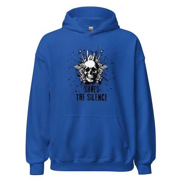 Hoodie Classic - Shred the Silence Royal ein Produkt von SCHIETKRAM