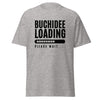 T-Shirt Classic - Buchidee Loading black Sport Grey ein Produkt von SCHIETKRAM