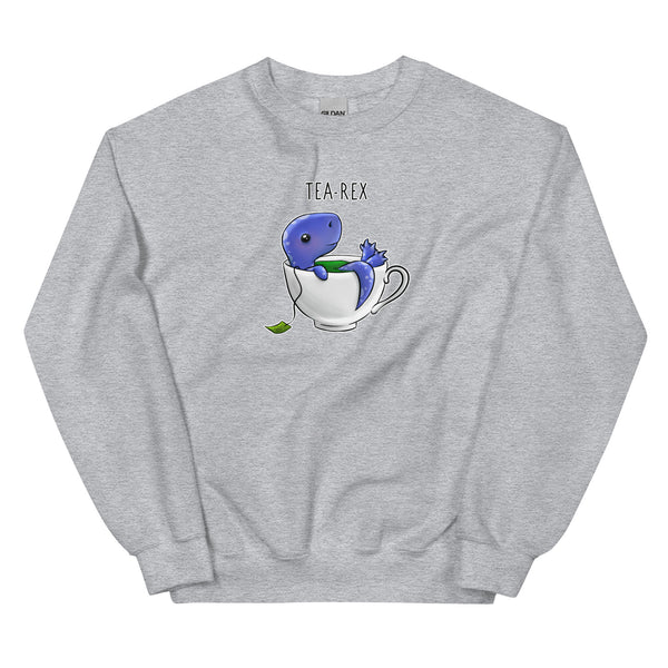 Sweatshirt - Dino by Wanderkraehe Sport Grey ein Produkt von SCHIETKRAM