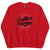 Sweatshirt - Goddess of Writing black Red ein Produkt von SCHIETKRAM