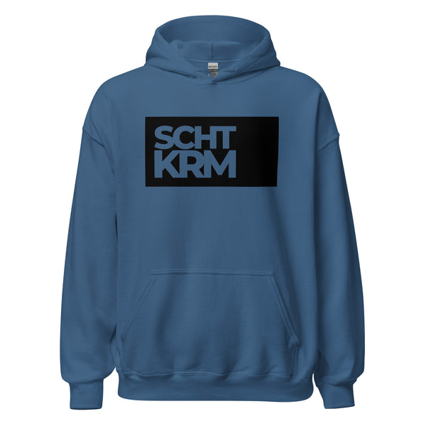 Hoodie Classic - SCHTKRM black Indigo Blue ein Produkt von SCHIETKRAM