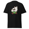 T-Shirt Classic - Weihnachts-Katze Geschenk by Wanderkraehe Schwarz ein Produkt von SCHIETKRAM