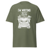 T-Shirt Classic - Writing Epic Shit white Military Green ein Produkt von SCHIETKRAM