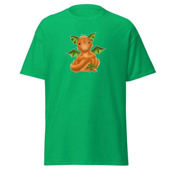 T-Shirt Classic - Kürben-Drache by Wanderkraehe Irish Green ein Produkt von SCHIETKRAM
