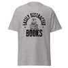 T-Shirt Classic - Easily Distracted by Books black Sport Grey ein Produkt von SCHIETKRAM