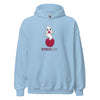 Hoodie Classic - Himbeergeist by Wanderkraehe Light Blue ein Produkt von SCHIETKRAM