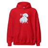 Hoodie Classic - Ghostopus by Wanderkraehe Red ein Produkt von SCHIETKRAM