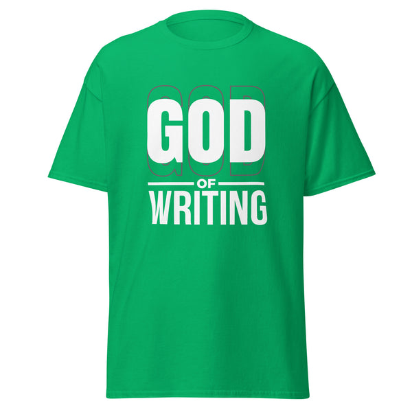T-Shirt Classic - God of Writing Irish Green ein Produkt von SCHIETKRAM