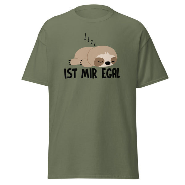 T-Shirt Classic - Ist mir egal Military Green ein Produkt von SCHIETKRAM