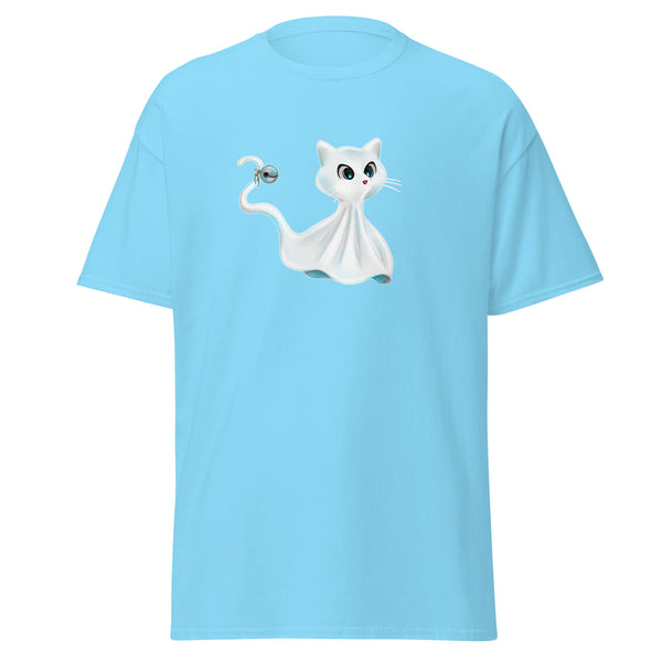 T-Shirt Classic - Ghost Cat by Wanderkraehe Sky ein Produkt von SCHIETKRAM