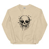 Sweatshirt - Melting Skull black Sand ein Produkt von SCHIETKRAM
