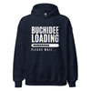 Hoodie Classic - Buchidee Loading white Navy ein Produkt von SCHIETKRAM