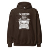 Hoodie Classic - I'm writing epic Shit white Dark Chocolate ein Produkt von SCHIETKRAM