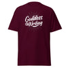T-Shirt Classic - Goddess of Writing Maroon ein Produkt von SCHIETKRAM