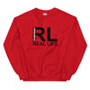 Sweatshirt - Real Life black Red ein Produkt von SCHIETKRAM