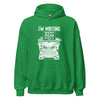 Hoodie Classic - I'm writing epic Shit white Irish Green ein Produkt von SCHIETKRAM