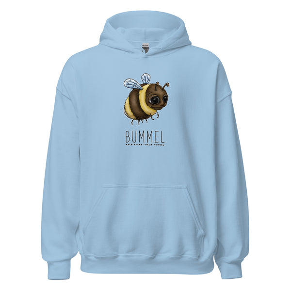Hoodie Classic - Bummel by Wanderkraehe Light Blue ein Produkt von SCHIETKRAM