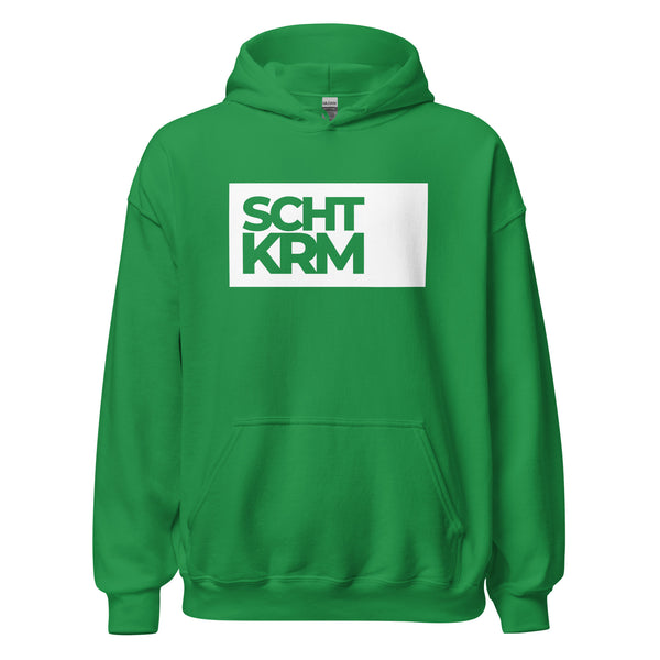 Hoodie Classic - SCHTKRM white Irish Green ein Produkt von SCHIETKRAM