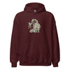 Hoodie Classic - Weihnachts-Katze Lichterkette by Wanderkraehe Maroon ein Produkt von SCHIETKRAM