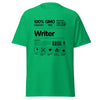 T-Shirt Classic - Writer black Irish Green ein Produkt von SCHIETKRAM
