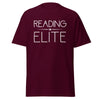 T-Shirt Classic - Reading Elite white Maroon ein Produkt von SCHIETKRAM