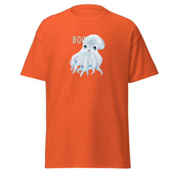 T-Shirt Classic - Ghostopus by Wanderkraehe Orange ein Produkt von SCHIETKRAM
