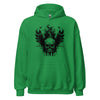 Hoodie Classic - Angry Skull Irish Green ein Produkt von SCHIETKRAM