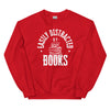 Sweatshirt - Easily distracted by Books white Red ein Produkt von SCHIETKRAM