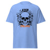 T-Shirt Classic - Keep Smiling Carolina Blue ein Produkt von SCHIETKRAM