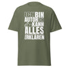 T-Shirt Classic - Ich kann alles erklären white Military Green ein Produkt von SCHIETKRAM