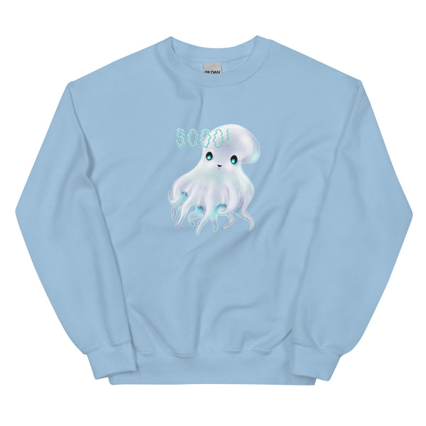 Sweatshirt - Ghostopus by Wanderkraehe Light Blue ein Produkt von SCHIETKRAM