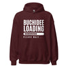 Hoodie Classic - Buchidee Loading white Maroon ein Produkt von SCHIETKRAM