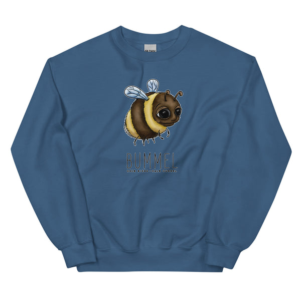 Sweatshirt - Bummel by Wanderkraehe Indigo Blue ein Produkt von SCHIETKRAM