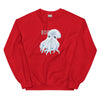 Sweatshirt - Ghostopus by Wanderkraehe Red ein Produkt von SCHIETKRAM