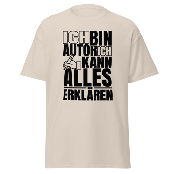T-Shirt Classic - Ich kann alles erklären black Natural ein Produkt von SCHIETKRAM