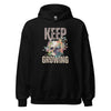 Hoodie Classic - Keep growing Schwarz ein Produkt von SCHIETKRAM