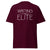 T-Shirt Classic - Writing Elite white Maroon ein Produkt von SCHIETKRAM