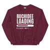 Sweatshirt - Buchidee Loading white Maroon ein Produkt von SCHIETKRAM