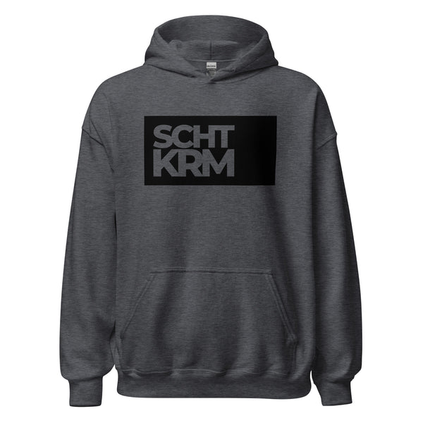 Hoodie Classic - SCHTKRM black Dark Heather ein Produkt von SCHIETKRAM