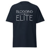 T-Shirt Classic - Blogging Elite white Navy ein Produkt von SCHIETKRAM