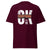 T-Shirt Classic - Everything will be OK Maroon ein Produkt von SCHIETKRAM