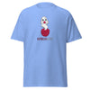 T-Shirt Classic - Himbeergeist by Wanderkraehe Carolina Blue ein Produkt von SCHIETKRAM