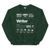 Sweatshirt - Writer white Forest Green ein Produkt von SCHIETKRAM